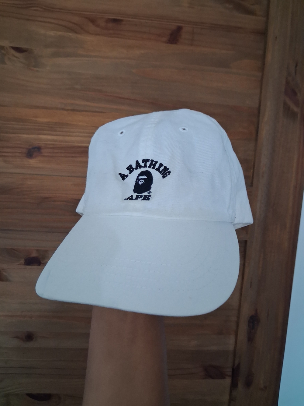 A Bathing Ape Cap White - Picture 2 of 6